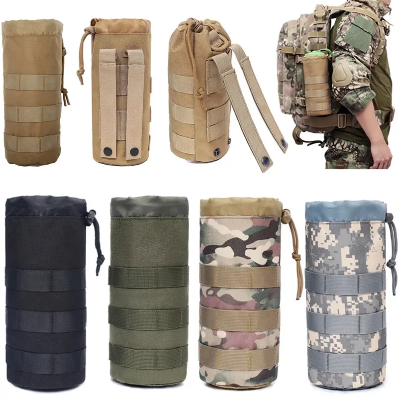 Camping Cooking Bag - Tactical Molle Water Bottle Bag Pouch