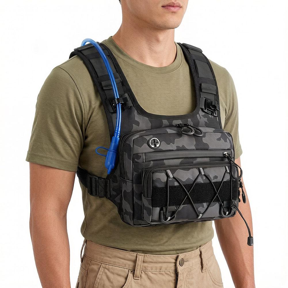 Camping Cooking Bag - Running Chest Pack Hydration Vest For