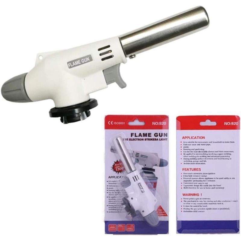 Camping Cooking With Gas - Camping Baking Barbecue Gas Torch Welding