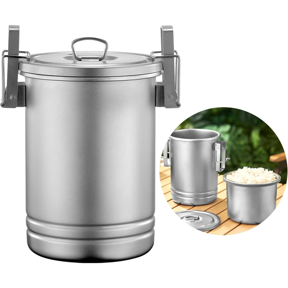 Nesting Camping Cooking Set - Camping Cooking Nested Pot Set with