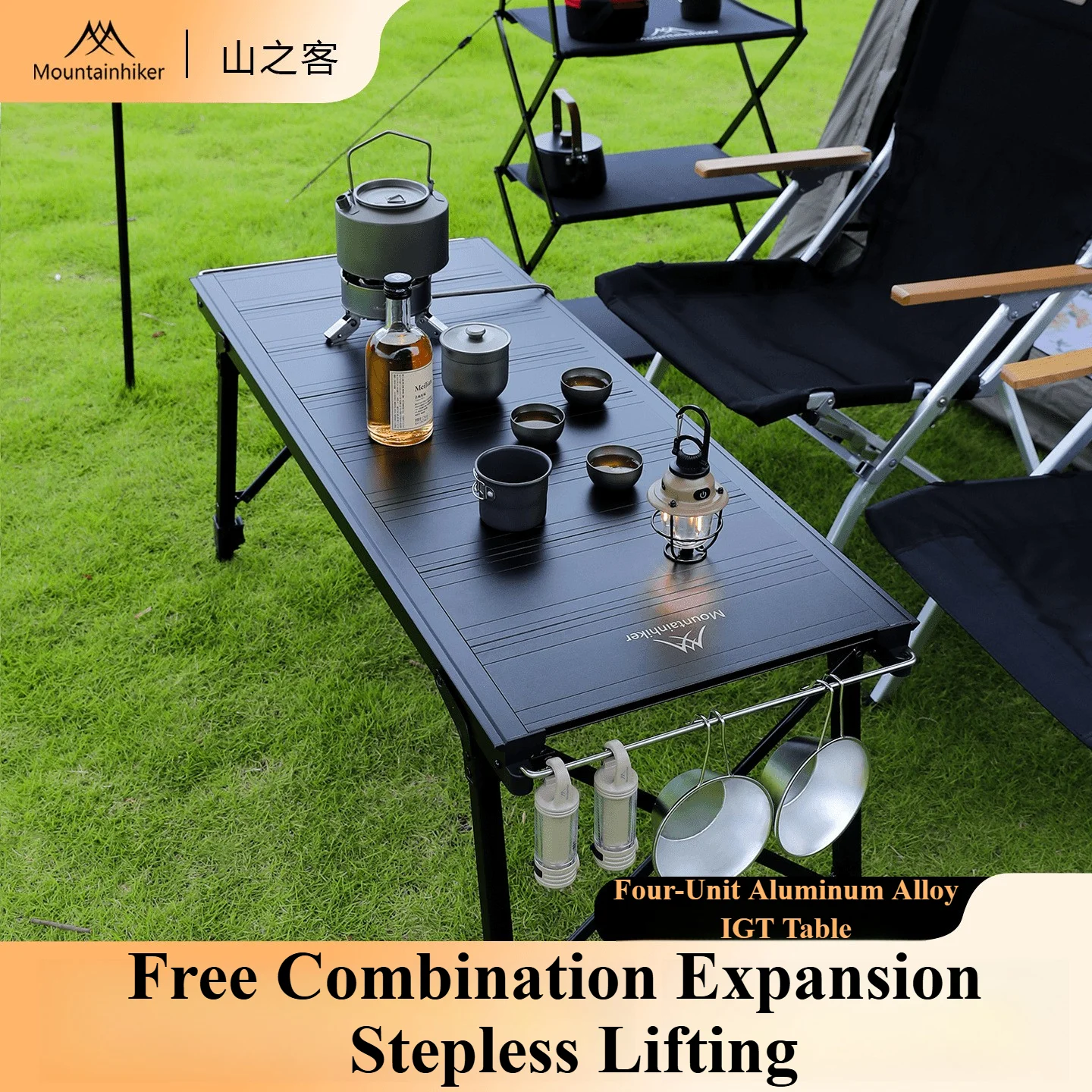 Camping Cooking With Gas - Mountainhiker Camping Folding Lift Removable Multi
