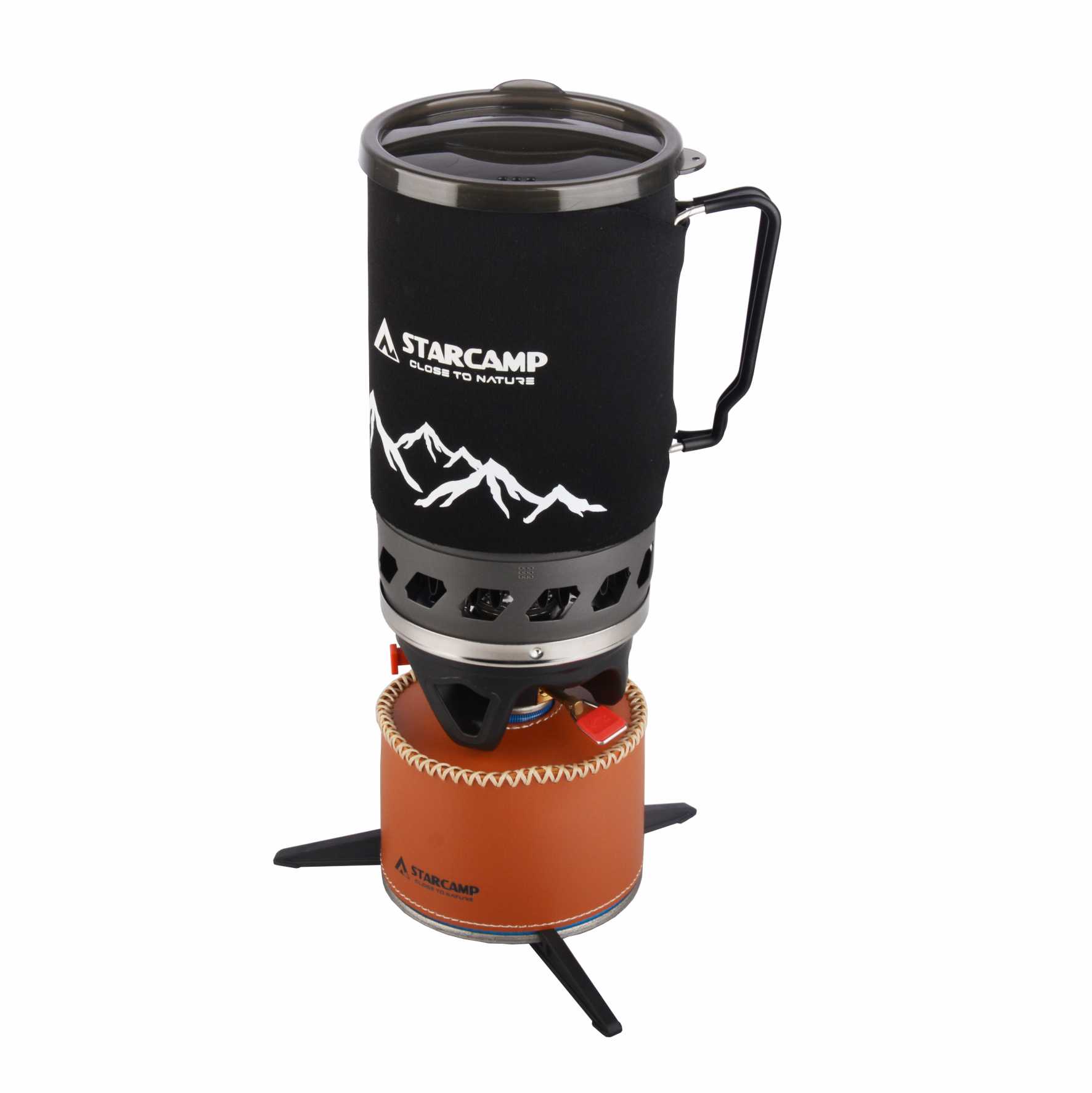 Camping Cooking No Gas - STARCAMP 1400ml Outdoor Fastboil Jet Cooker