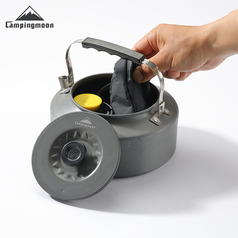 Camping Cooking Set With Bag - CAMPINGMOON XD-2F-BQ Nylon Outdoor Rocket Stove