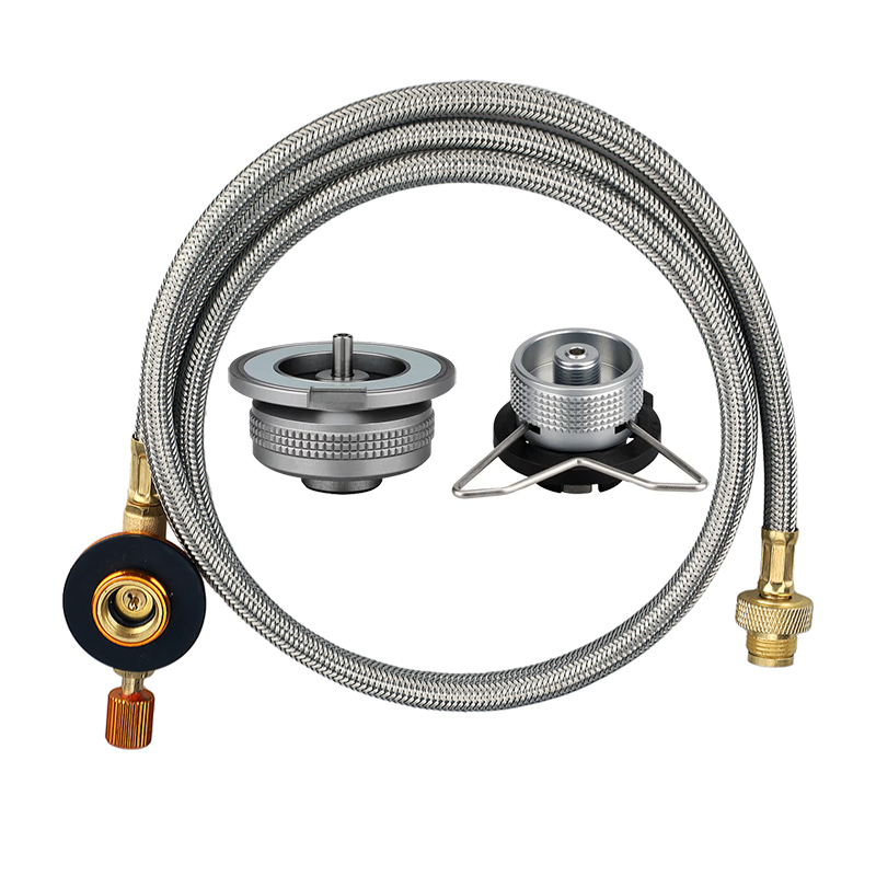 Camping Cooking No Gas - Outdoor Stove Gas Adapter Split Stove
