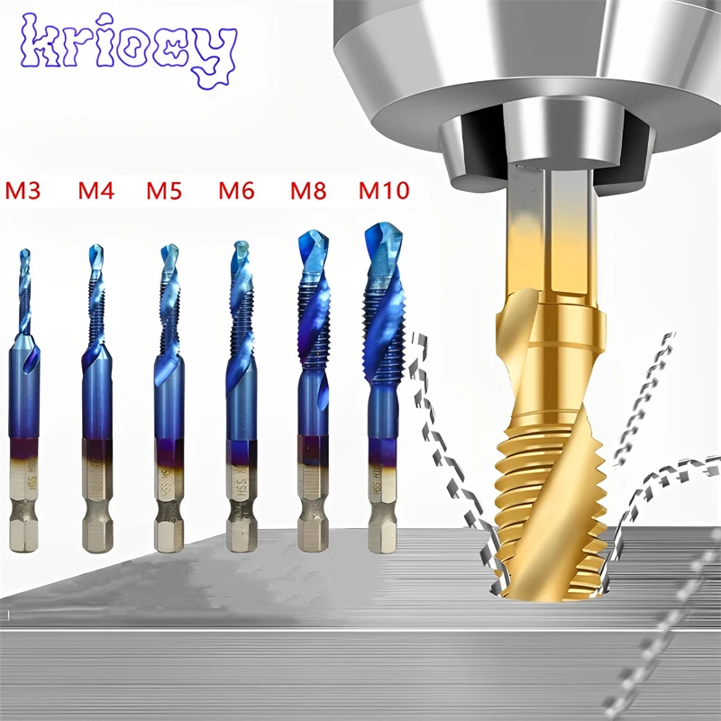 Mess Kit Titanium - Titanium Tap Drill Titanium Plated Hex