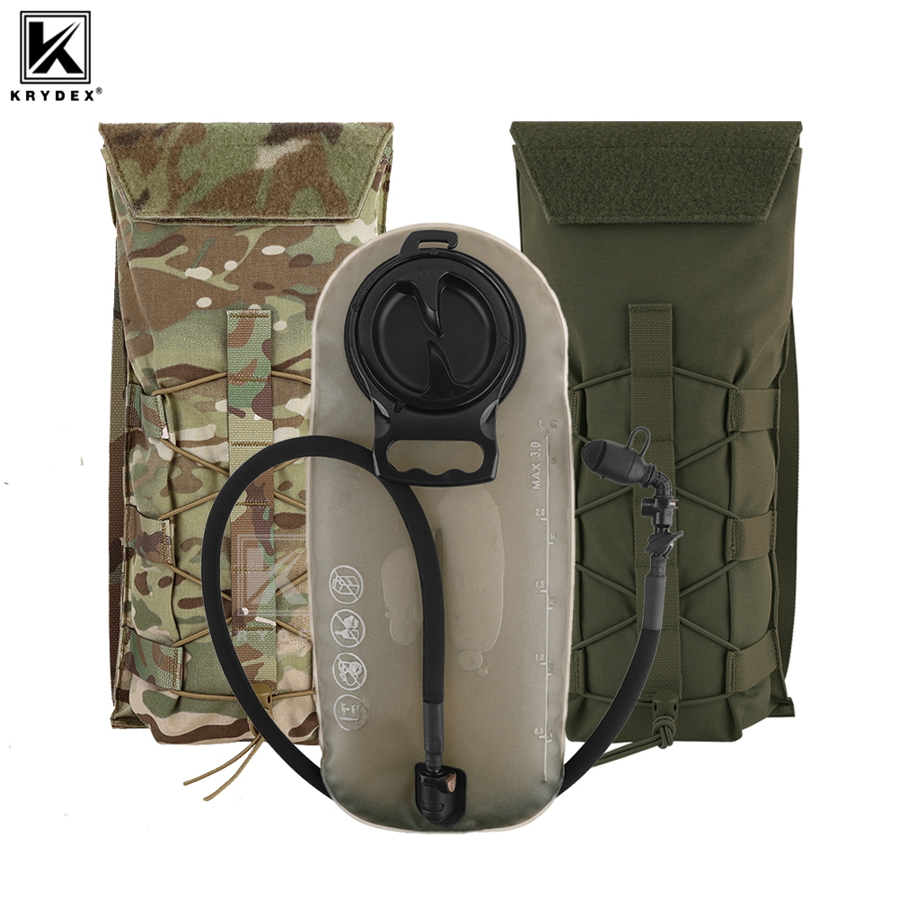 Camping Cooking Bag - KRYDEX Tactical 3L Hydration Molle Pack