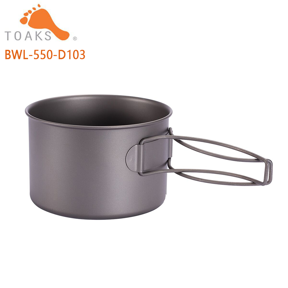 TOAKS BWL-550  Camping Titaniu - Mess Kit Titanium 评论和价格