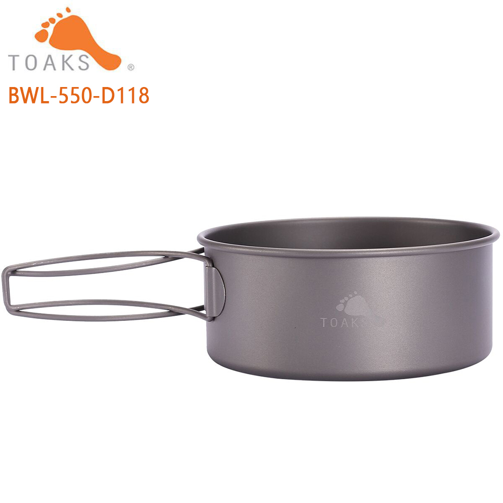 TOAKS BWL-550  Camping Titaniu - Mess Kit Titanium 评论和价格