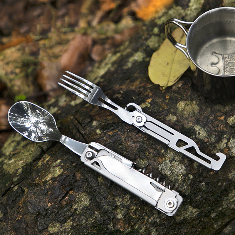Multi-function Camping Fork Sp - Camping Cooking Kit Box 评论和价格
