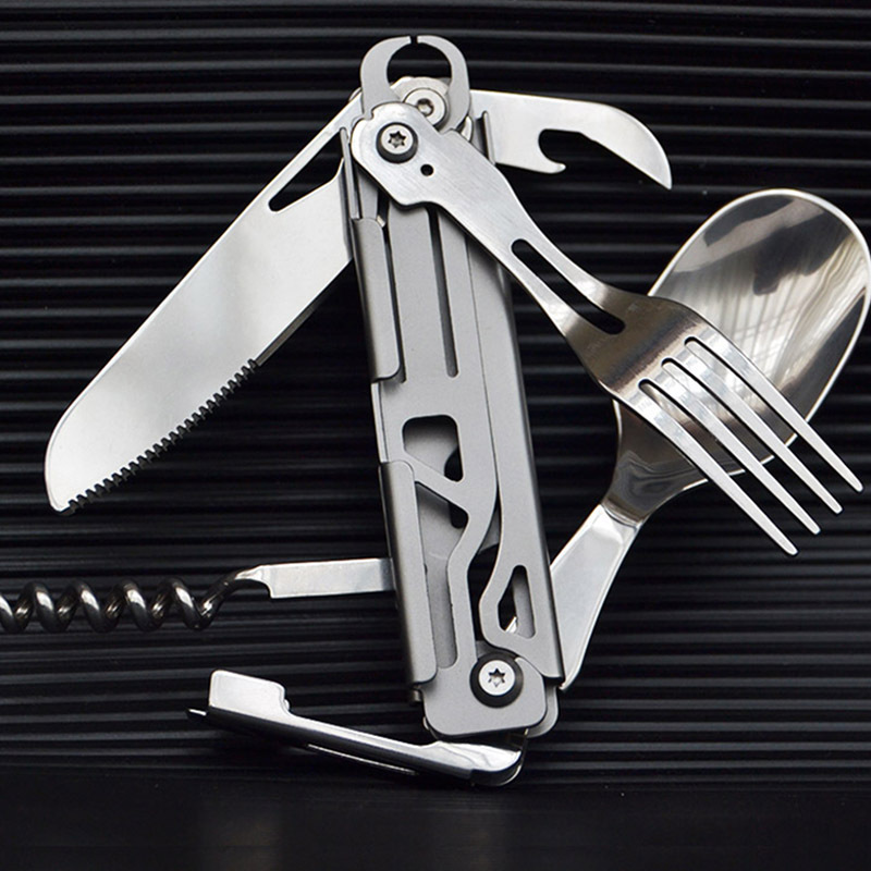 Multi-function Camping Fork Sp - Camping Cooking Kit Box 评论和价格