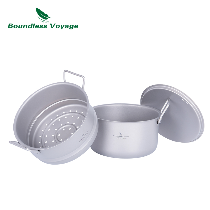 Boundless Voyage Titanium Stea - Mess Kit Titanium 评论和价格