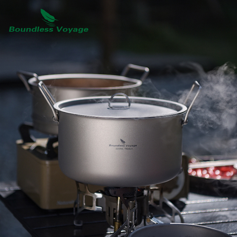 Boundless Voyage Titanium Stea - Mess Kit Titanium 评论和价格