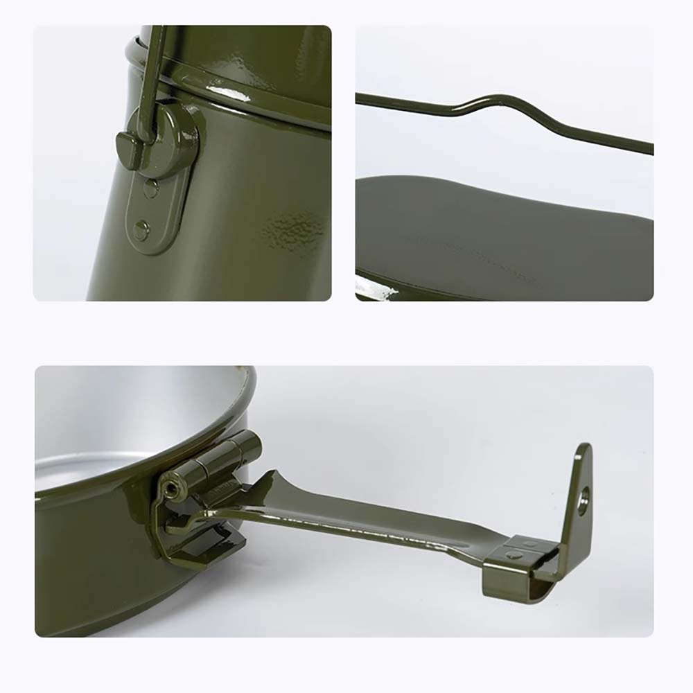 TARKA Camping Lunch Box Army C - Camping Cooking Kit Box 评论和价格