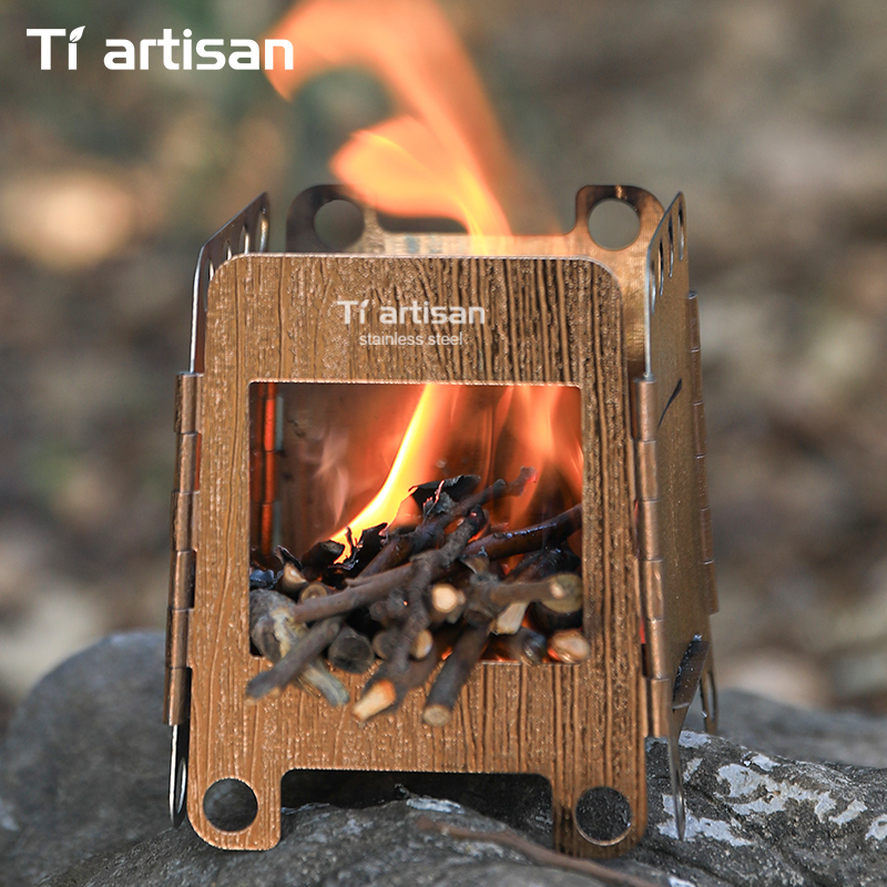 Tiartisan Stainless Steel Camp - Camping Cooking Set With Bag 评论和价格
