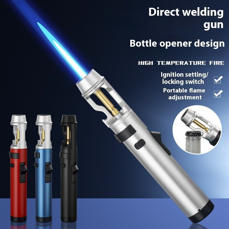 Metal Windproof Jet Flame Ligh - Camping Cooking With Gas 评论和价格