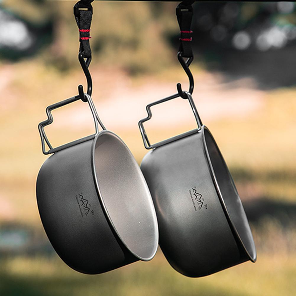 Ultralight Titanium Camping Po - Mess Kit Titanium 评论和价格