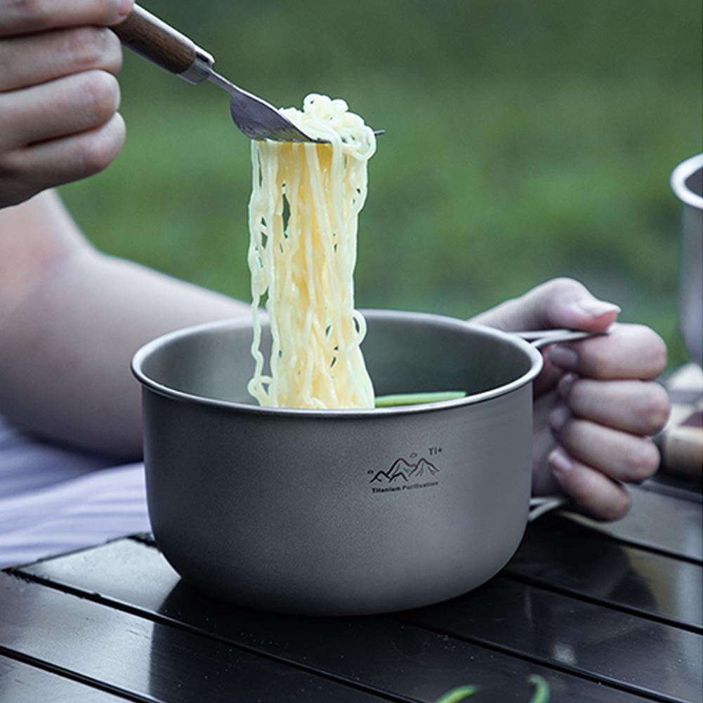 Ultralight Titanium Camping Po - Mess Kit Titanium 评论和价格