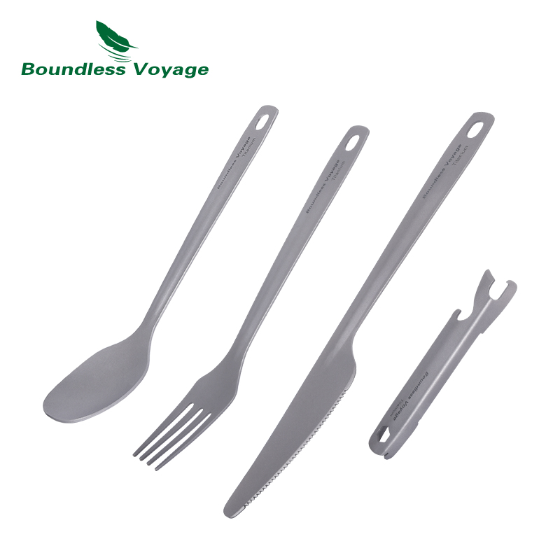 Boundless Voyage Utility Cutle - Mess Kit Titanium 评论和价格