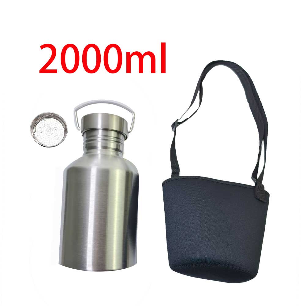 2000ML Sport Water Bottle Set  - Camping Cooking Bag 评论和价格