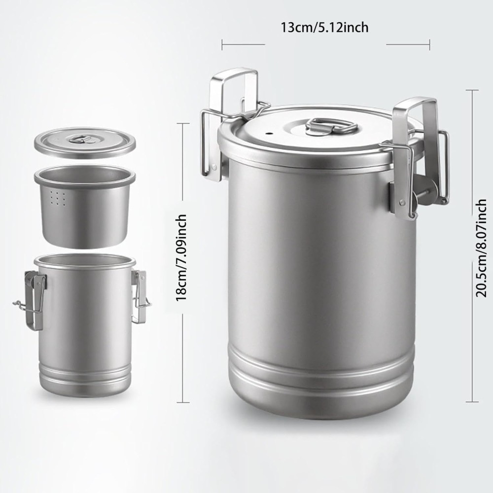 Camping Cooking Nested Pot Set - Nesting Camping Cooking Set 评论和价格