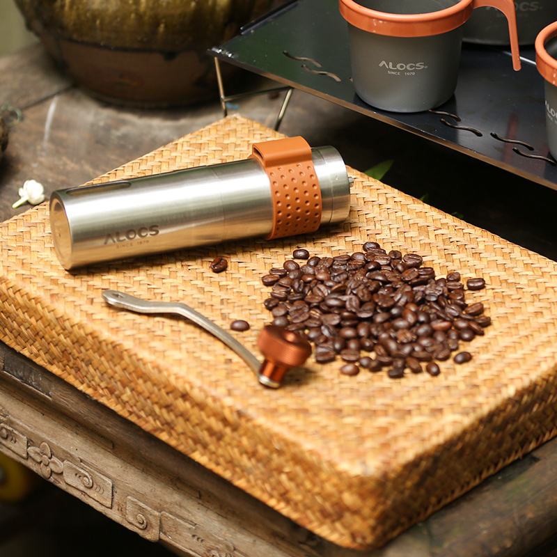 Outdoor Camping Hand Bean Grin - Camping Cooking Set With Bag 评论和价格