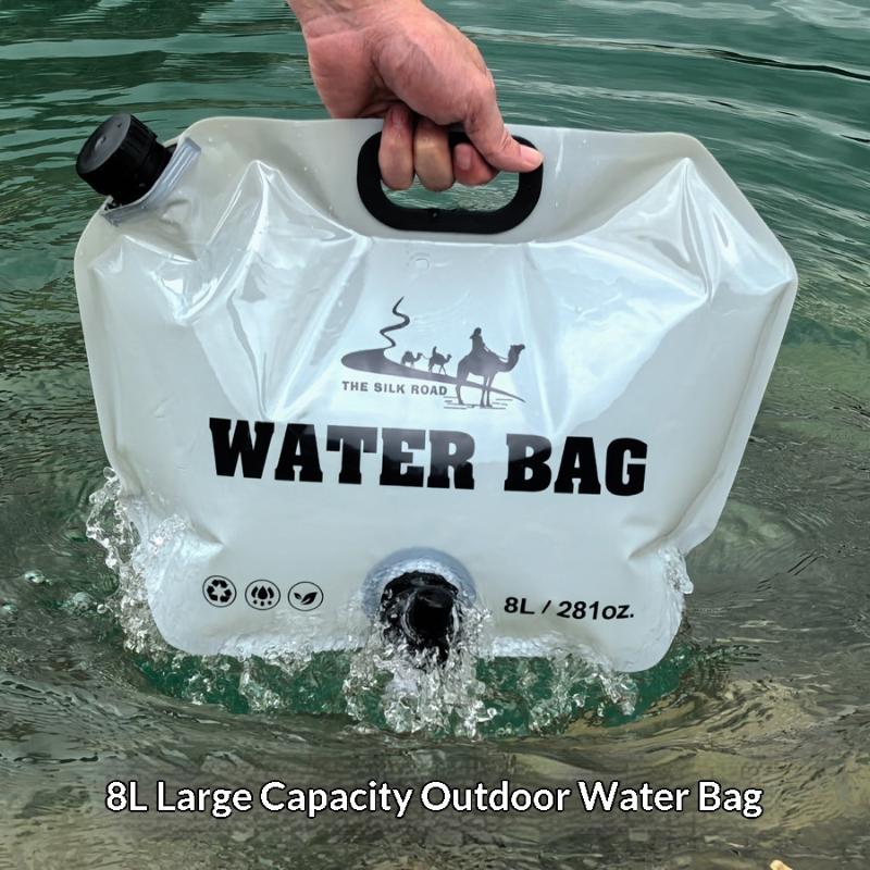 ●8L Camping Water Bag With Fau - Camping Cooking Set With Bag 评论和价格