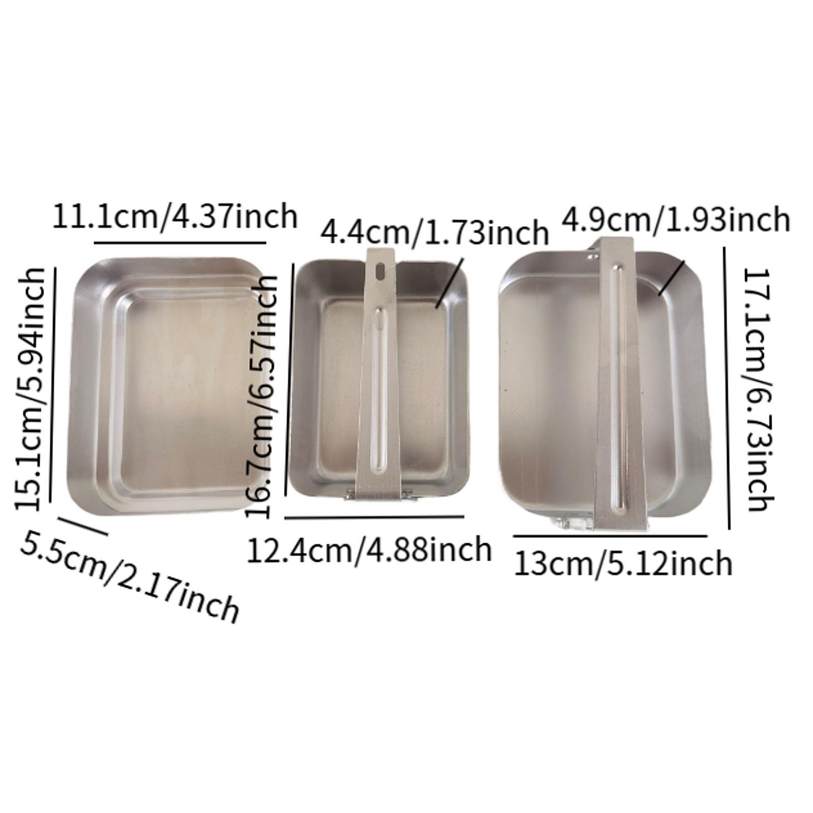 Camping Mess Tin Camping Cookw - Camping Cooking Kit Box 评论和价格