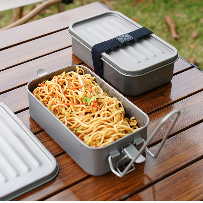 Outdoor Pure Titanium Square L - Mess Kit Titanium 评论和价格