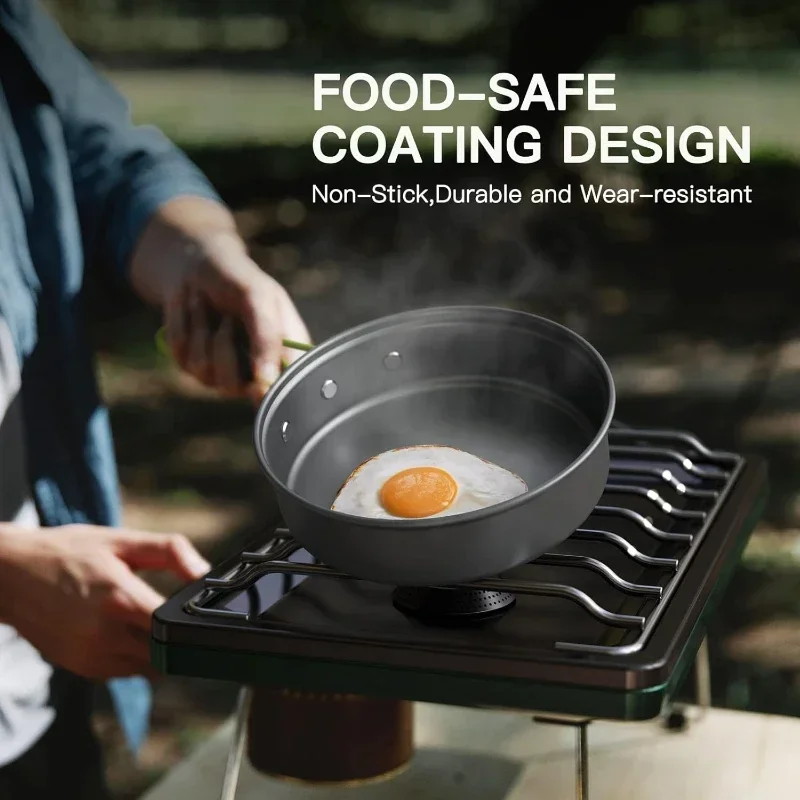 Camping Cooking Set, Outdoor K - Camping Cooking Set With Bag 评论和价格