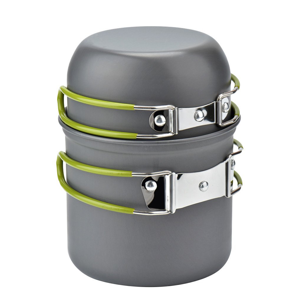 Camping Cookware Kit with Stov - Camping Cooking Kit Box 评论和价格