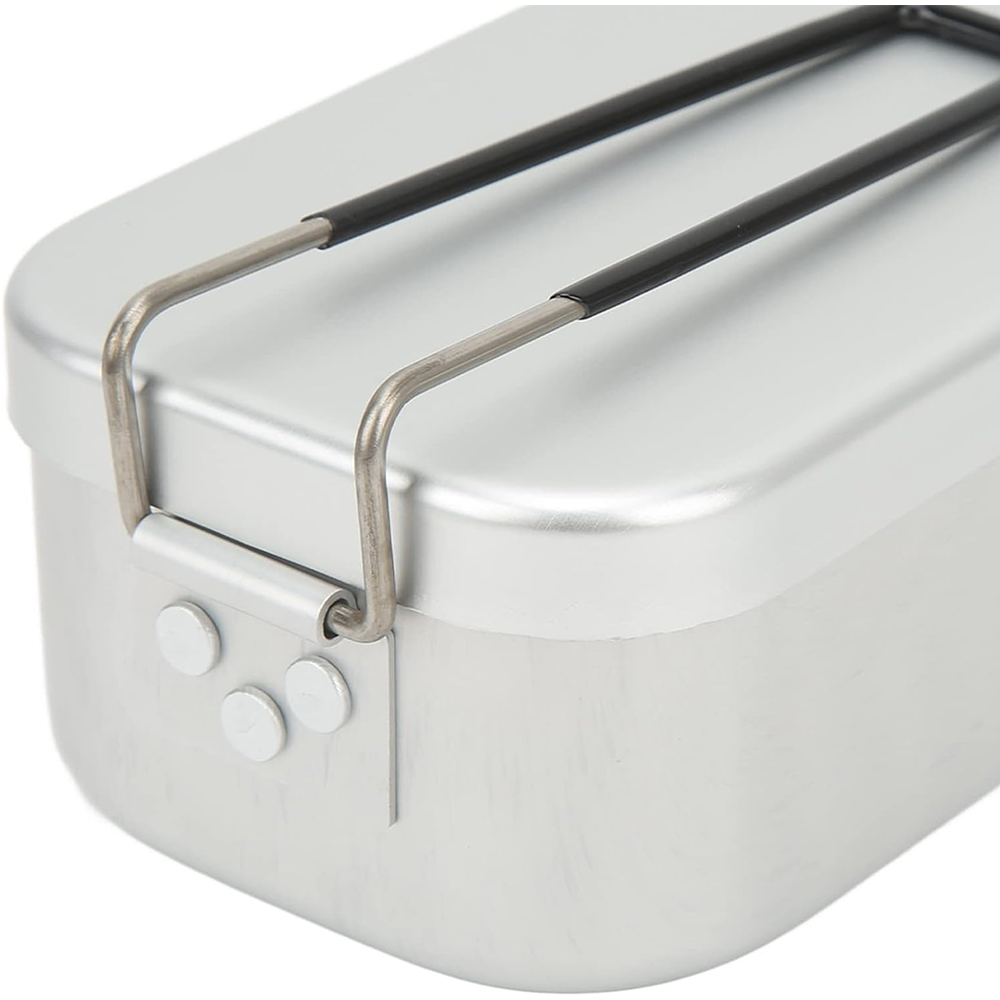 800ML Aluminum Lunch Boxes Out - Camping Cooking Kit Box 评论和价格