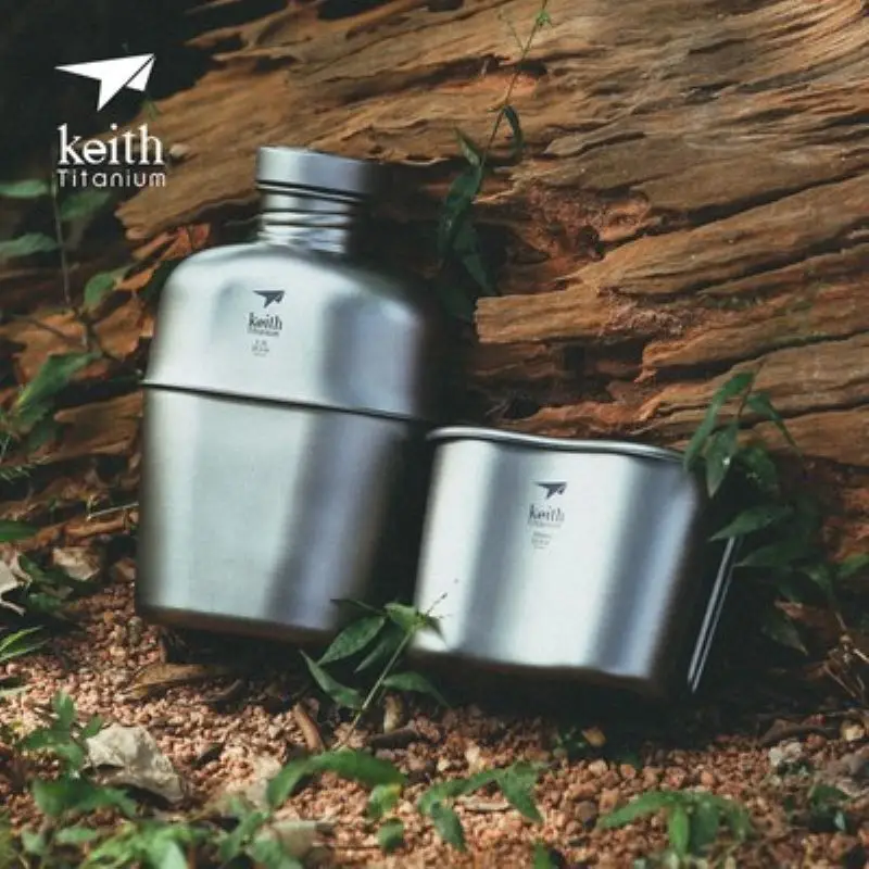 Keith Pure Titanium Outdoor Ca - Mess Kit Titanium 评论和价格