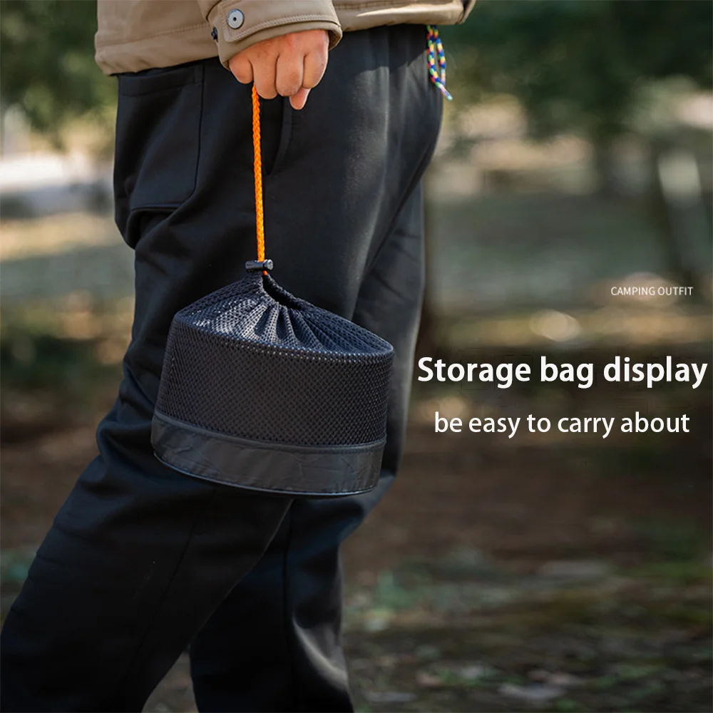 Large Capacity Non-Stick Campi - Nesting Camping Cooking Set 评论和价格
