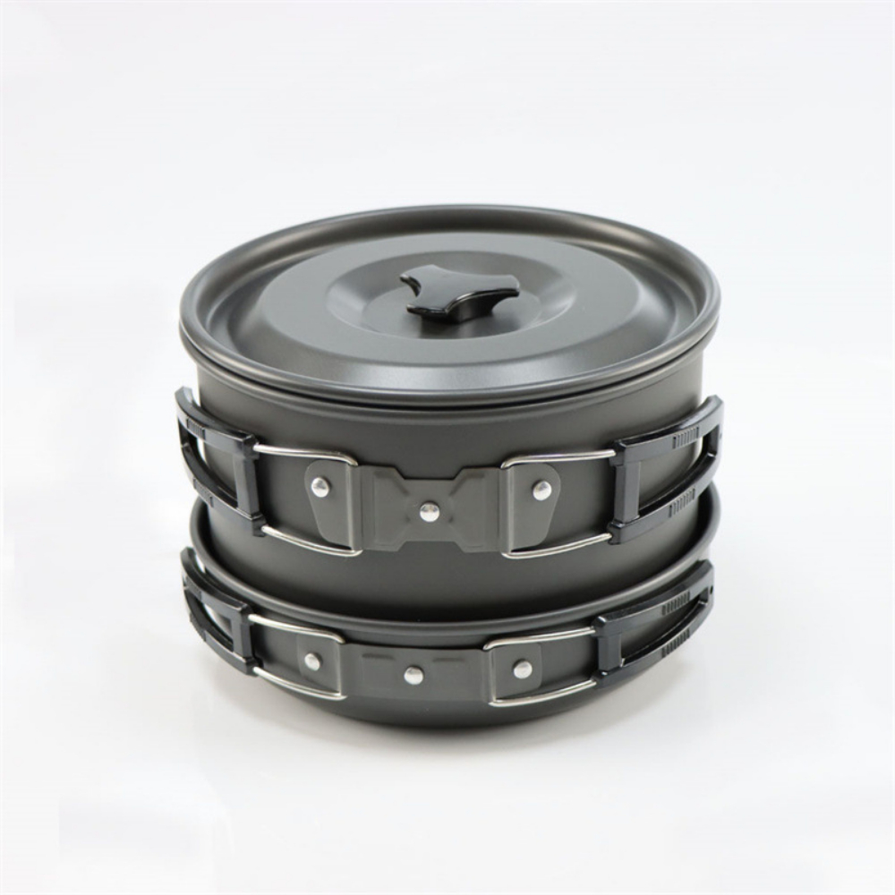 Outdoor large cooking set, 2-4 - Nesting Camping Cooking Set 评论和价格