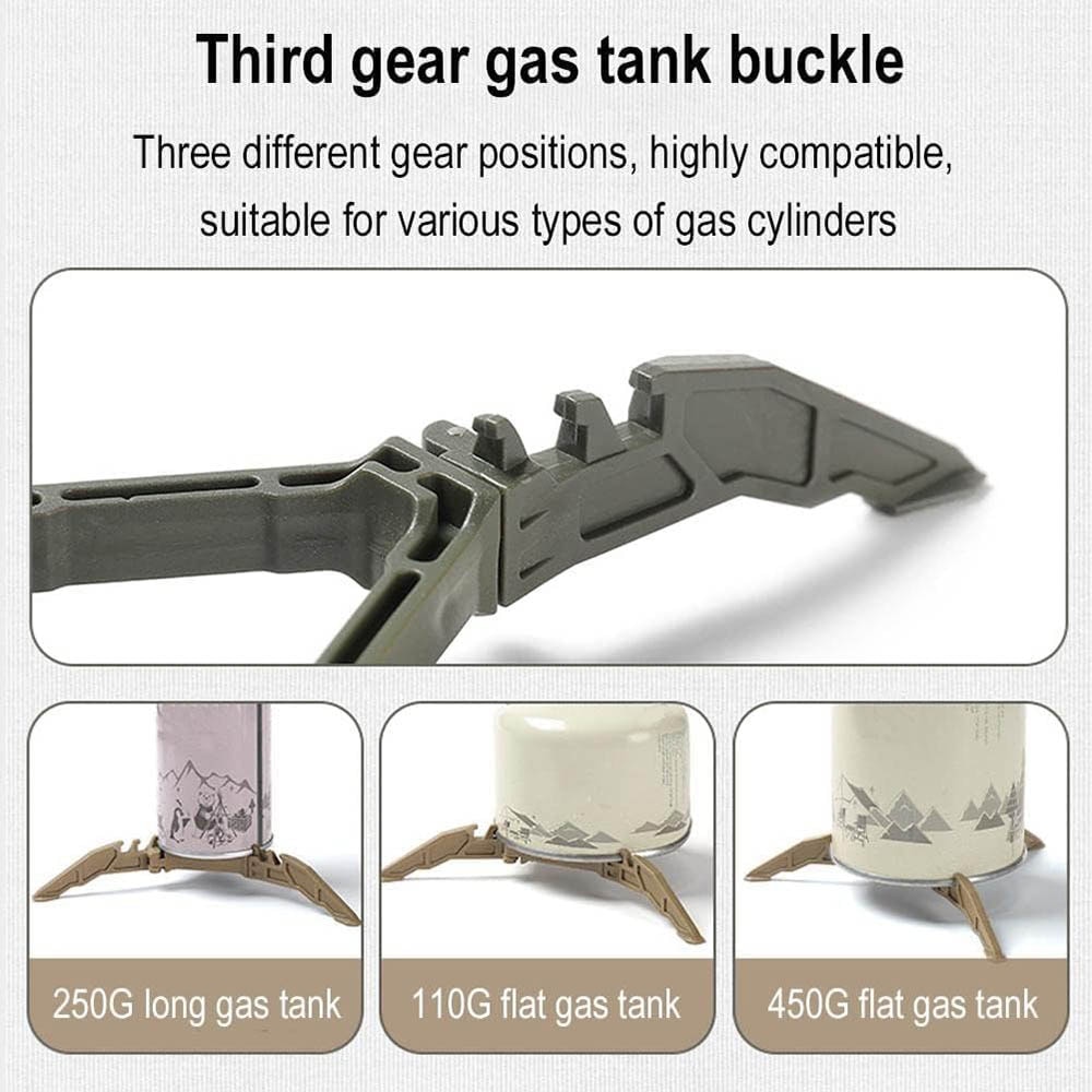 Gas Tank Bracket Foldable Fuel - Camping Cooking No Gas 评论和价格