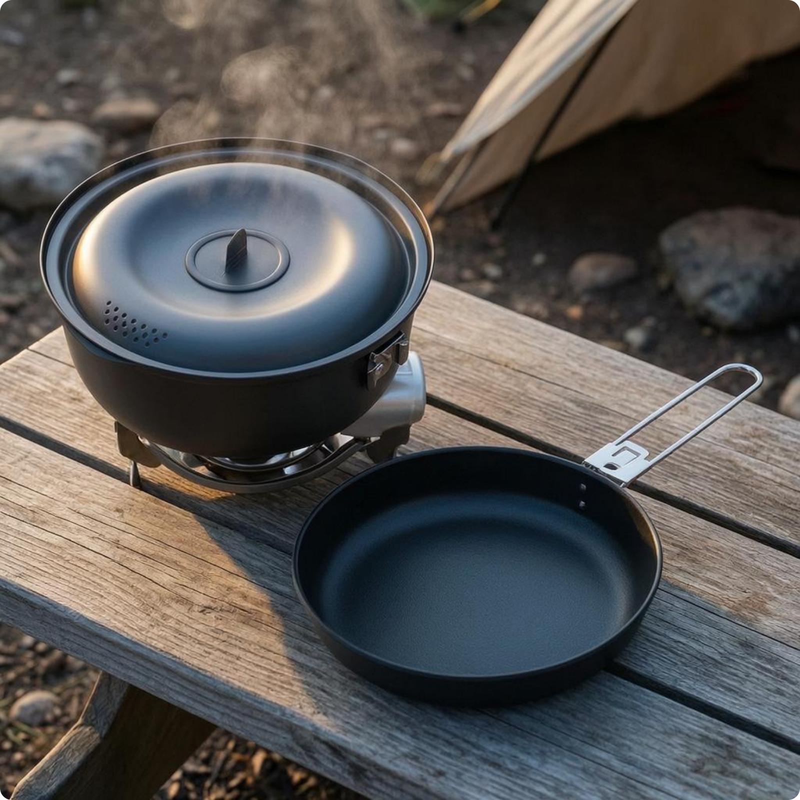 Outdoor Cooking Utensil Nonsti - Nesting Camping Cooking Set 评论和价格