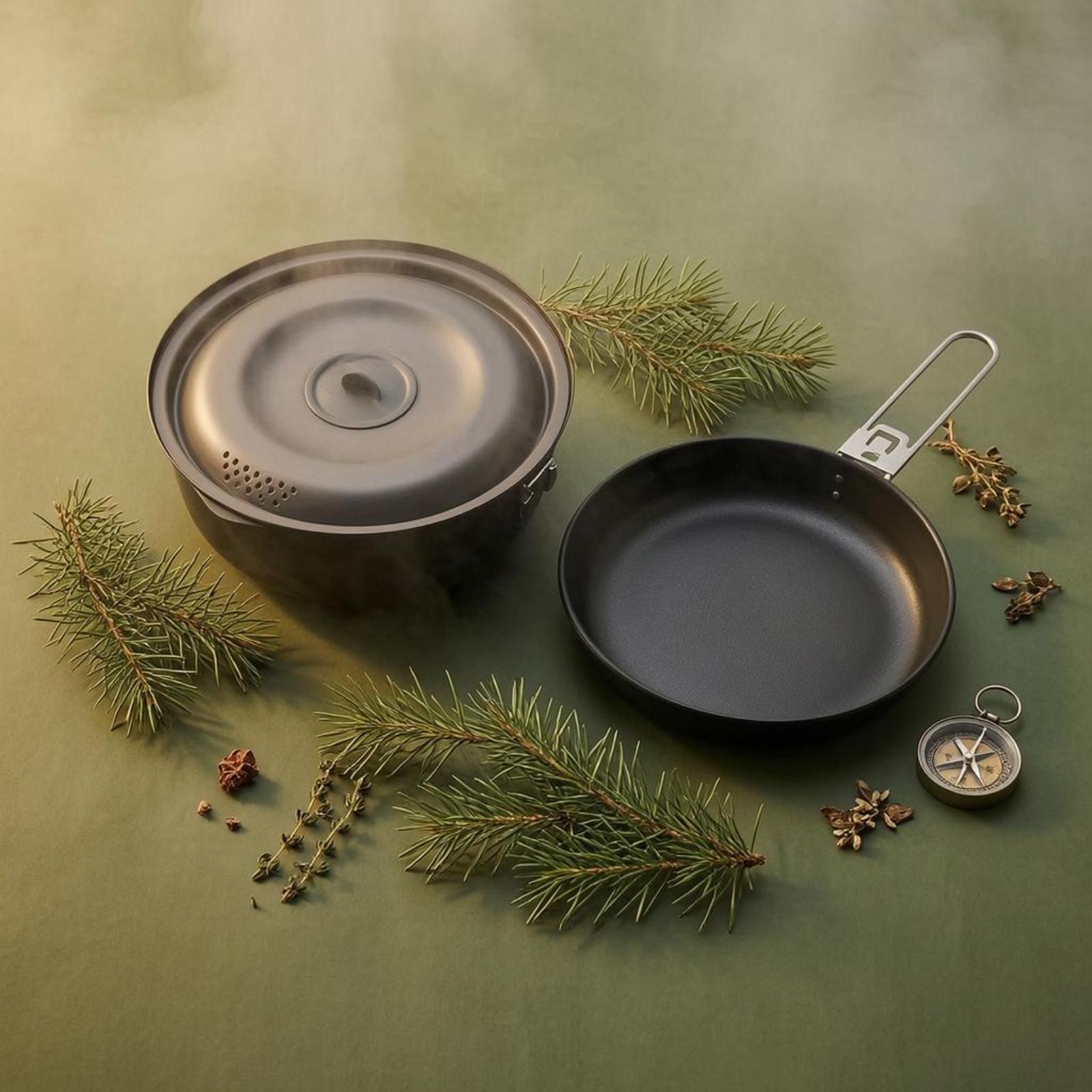 Outdoor Cooking Utensil Nonsti - Nesting Camping Cooking Set 评论和价格