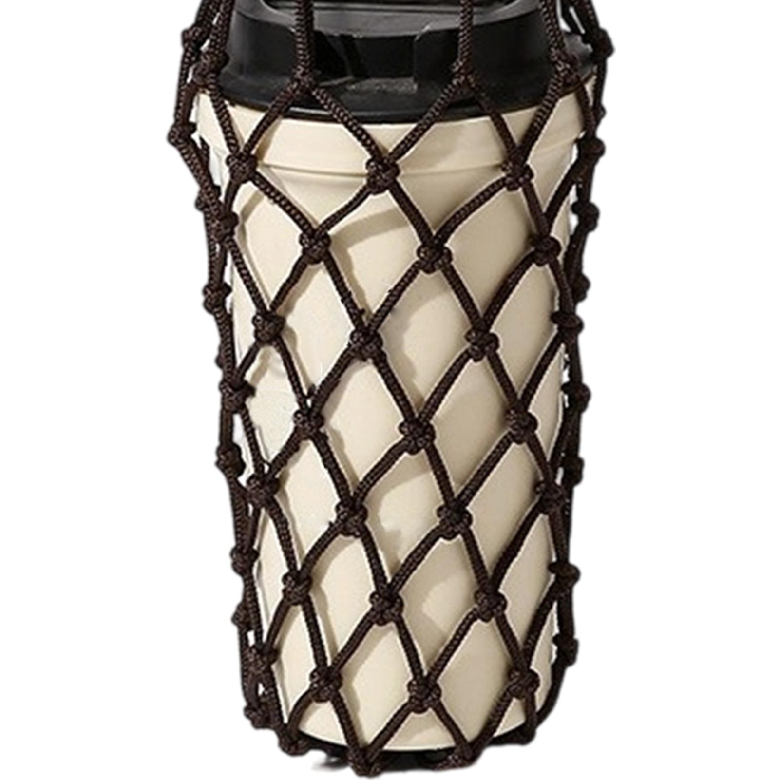 1pcs Water Bottle Bag Crochet  - Camping Cooking Bag 评论和价格
