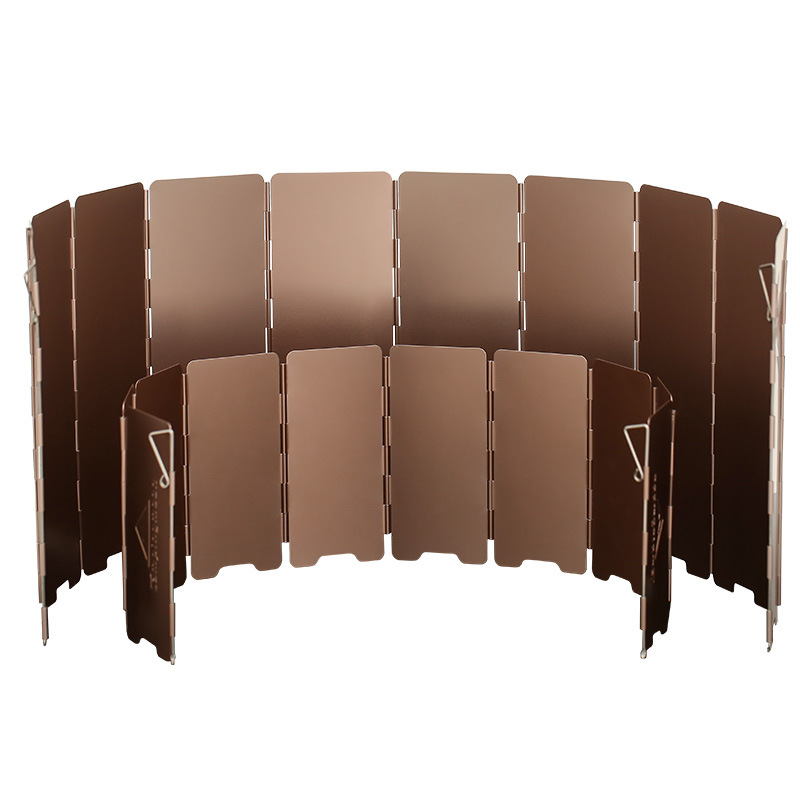 10 Plates Bronze-coloured Fold - Camping Cooking No Gas 评论和价格