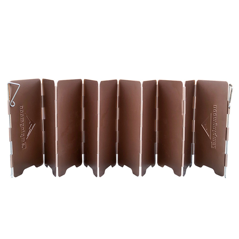 10 Plates Bronze-coloured Fold - Camping Cooking No Gas 评论和价格