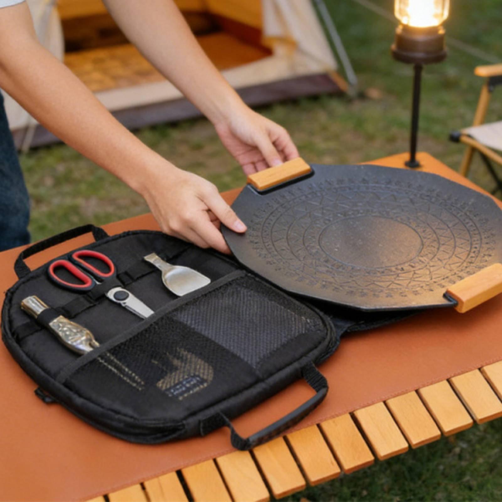 Frying Pan Storage Bag Portabl - Camping Cooking Bag 评论和价格