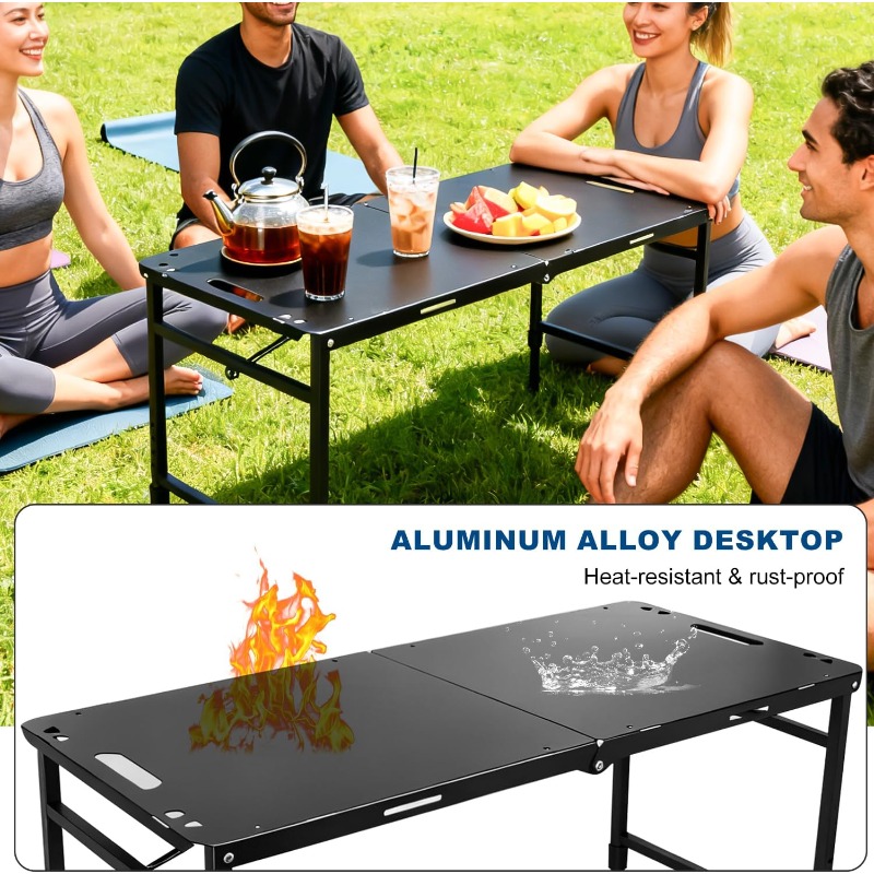 Camping Table Adjustable Foldi - Camping Cooking Bag 评论和价格