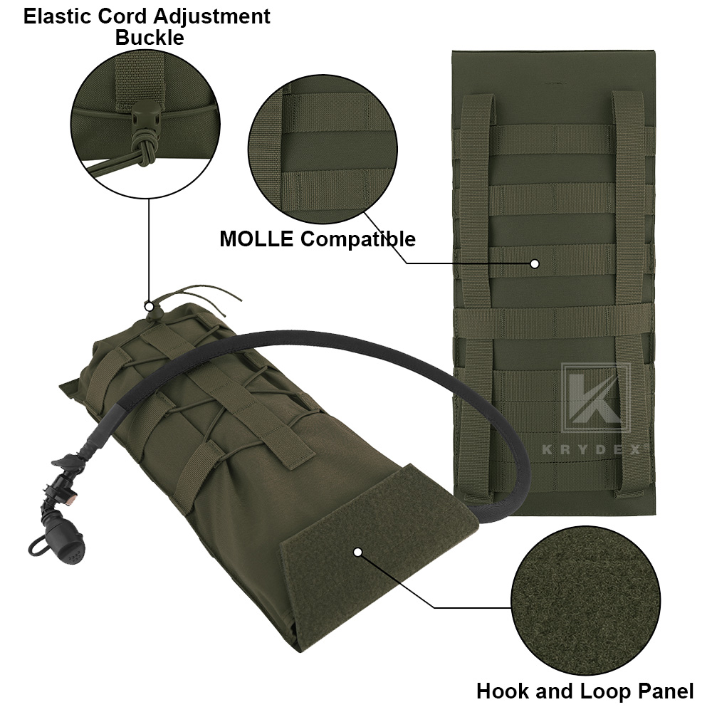 KRYDEX Tactical 3L Hydration M - Camping Cooking Bag 评论和价格