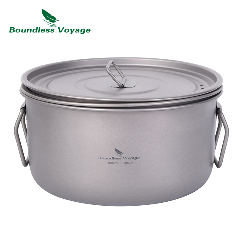Boundless Voyage Camping Cooki - Mess Kit Titanium 评论和价格